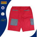 Combinaison de coton à usage intensif Cargo Work Shorts Pants